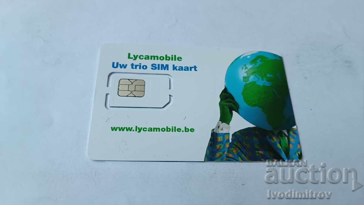 SIM kart Lycamobile