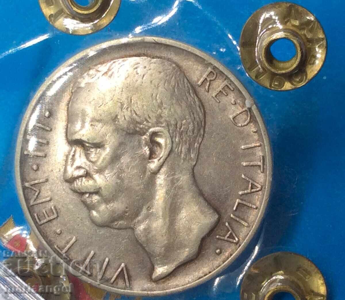 Аукцион 10 Лири 1927 Италия Викторио Емануел III сребро Аукцион 10 Лири 1927 Италия Викторио Емануел III сребро