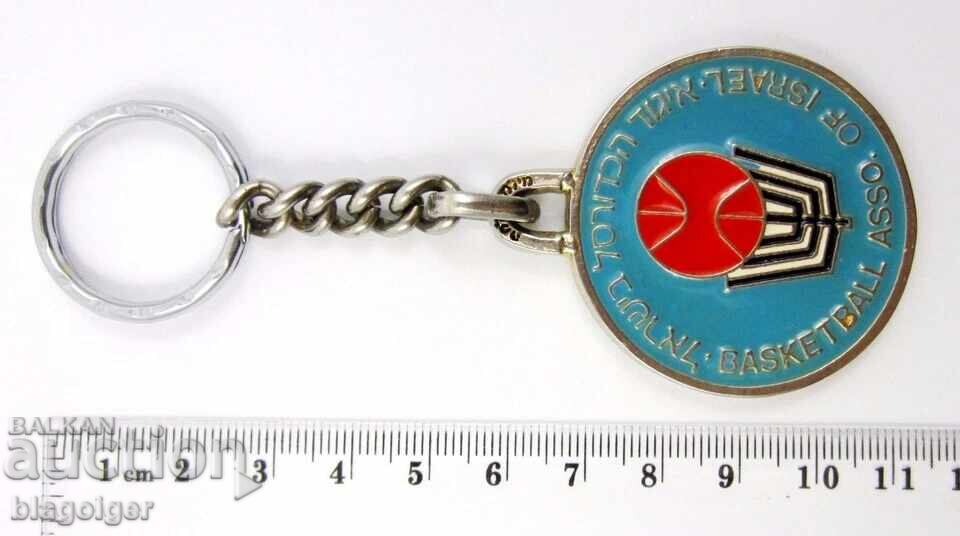 Auction  Israel Basketball Federation - Keyring - Enamel
