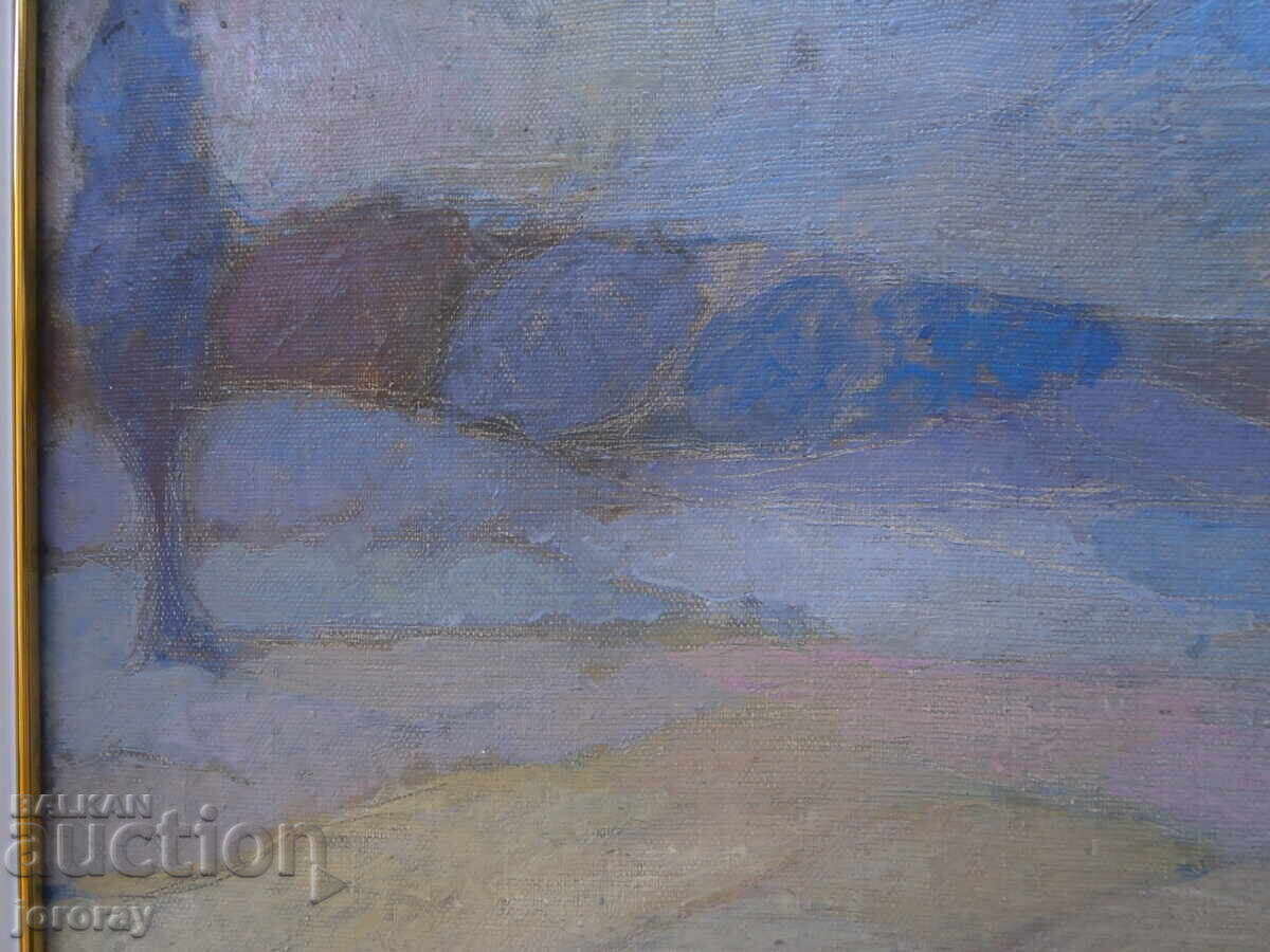Licitație Peisaj Olga Vâlceanova, ulei pe pânză