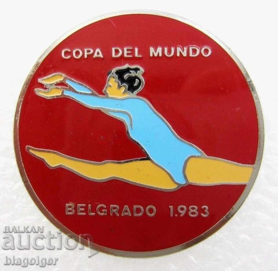 Auction World Gymnastics Championships in Belgrade 1983 Auction World Gymnastics Championships in Belgrade 1983