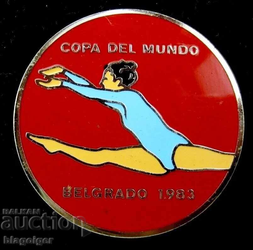 World Gymnastics Championships in Belgrade 1983 World Gymnastics Championships in Belgrade 1983