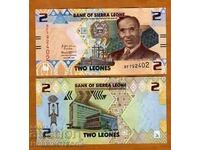 SIERRA LEONE SIERRA LEONE 2 emisiune 2022 NOI UNC