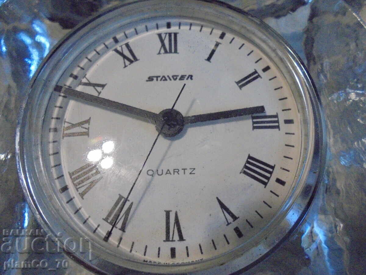№*8423 Стар настолен часовник Staiger с цена € 14.90 | 29.14 лв.