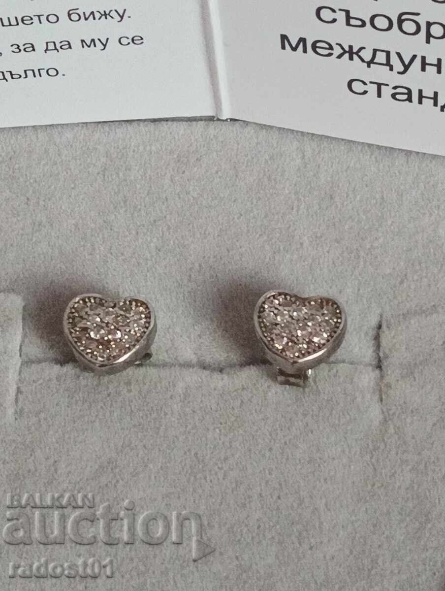 Аукцион От-1ст.НОВИ СРЕБЪРНИ ОБЕЦИ -925/1000