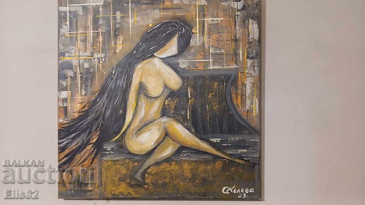 Tablou de artist bulgar cu preț € 55.00 | 107.57 BGN