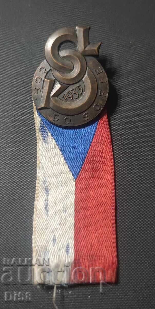 Cehia Cehoslovac Adunare Tineret Sokol 1935 g. BZȚ Cehia Cehoslovac Adunare Tineret Sokol 1935 g. BZȚ