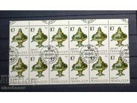 1986 g, URSS, URSS, Rusia, căruță, părți de foaie, benzi