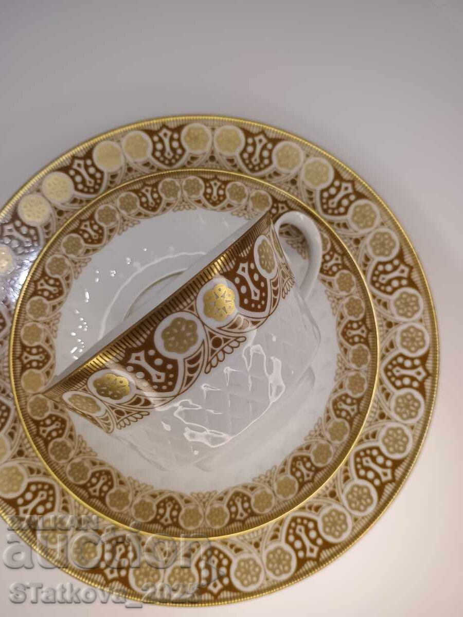 Винтидж порцеланов троен сет Винтидж порцеланов троен сет