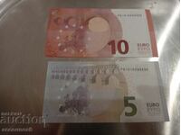 25x25 Hârtie de copiere euro de 5 și 10 print