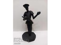 Δον Κιχώτης μικρό πλαστικό γλυπτό μέταλλο