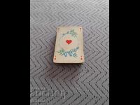 Παλιά χαρτιά Coeur για παιχνίδι