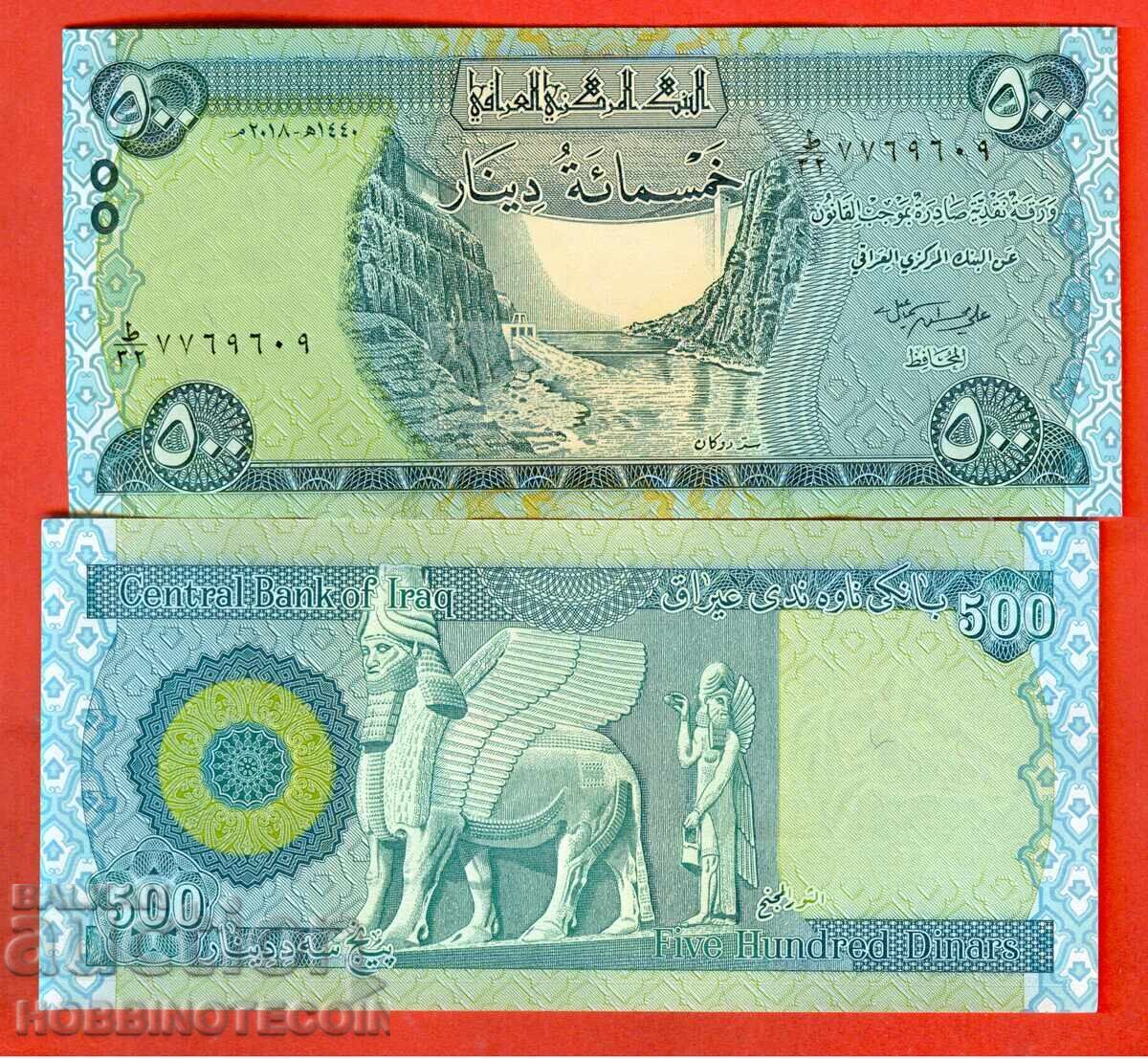 IRAQ Irak 500 Dinari emisie 2018 NOUĂ UNC IRAQ Irak 500 Dinari emisie 2018 NOUĂ UNC