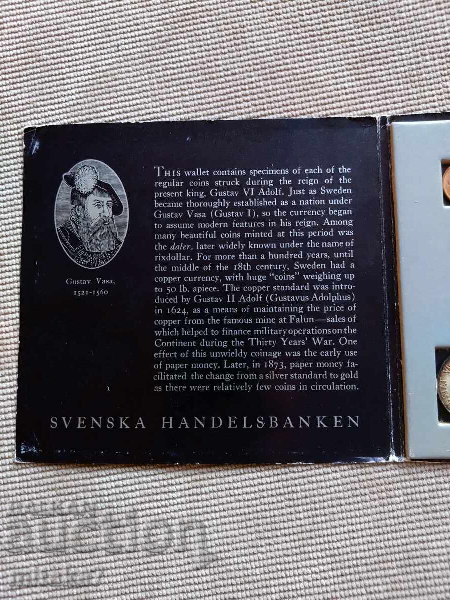 Σετ νομισμάτων Σουηδίας με τιμή € 48.00 | 93.88 BGN