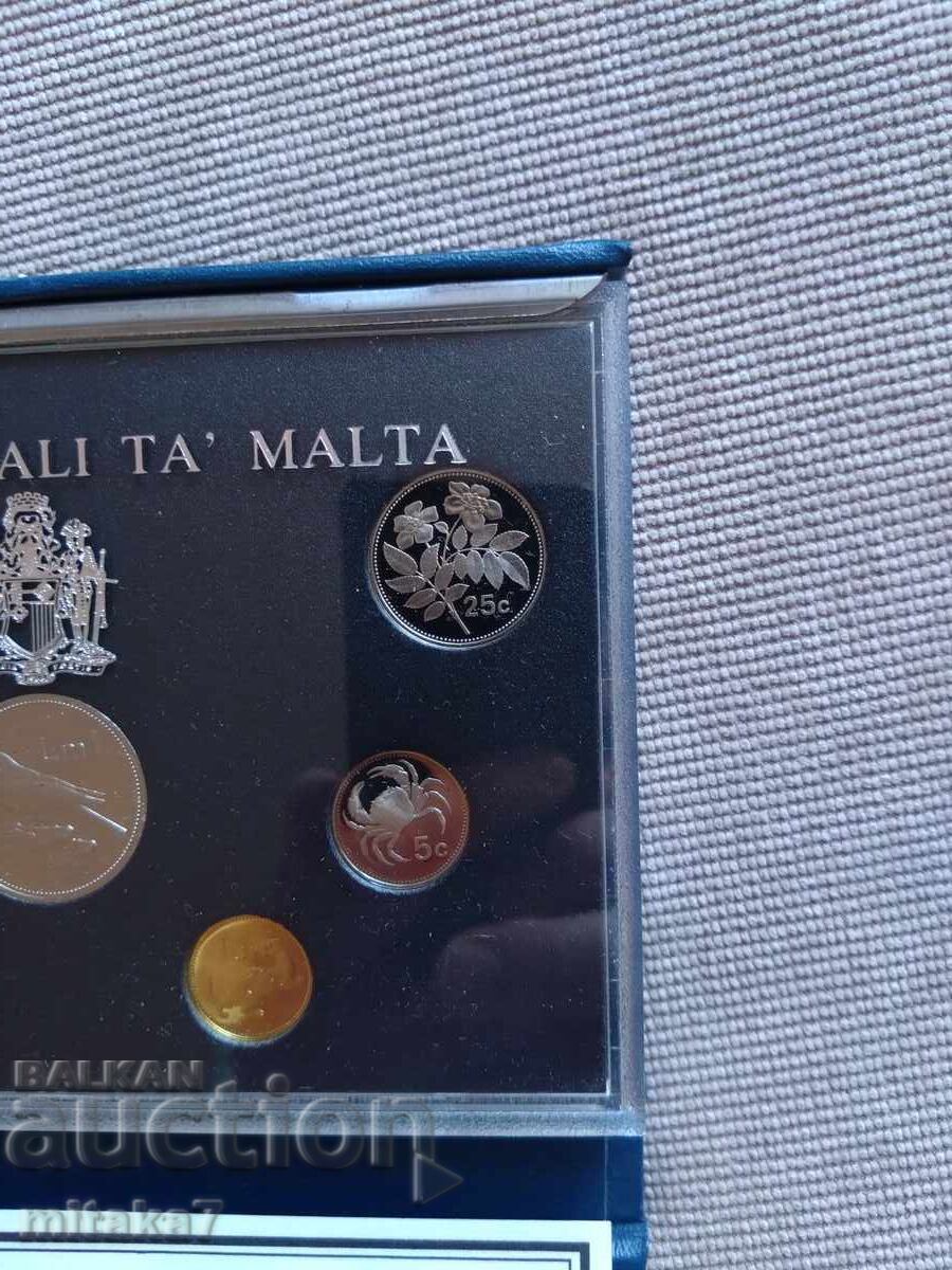 Delivery of Set of coins 1986, Malta