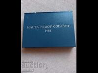 Σετ νομισμάτων 1986, Μάλτα