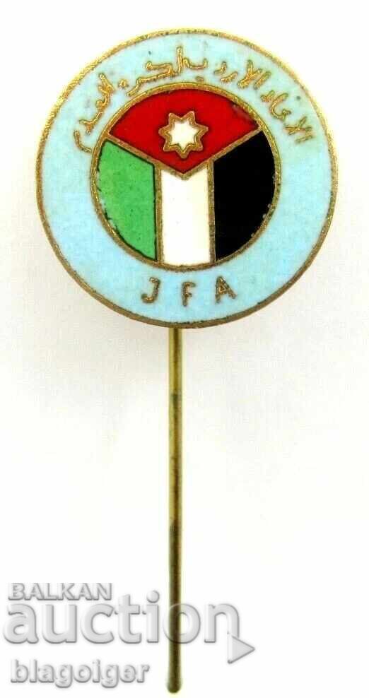ФУТБОЛНА ФЕДЕРАЦИЯ НА ЙОРДАНИЯ-СТАРА ЗНАЧКА-ЕМАЙЛ
