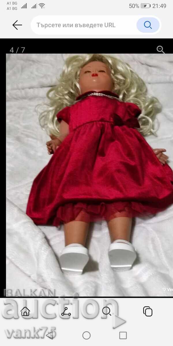 Licitație Păpușă germană de colecție, 1960 Licitație Păpușă germană de colecție, 1960