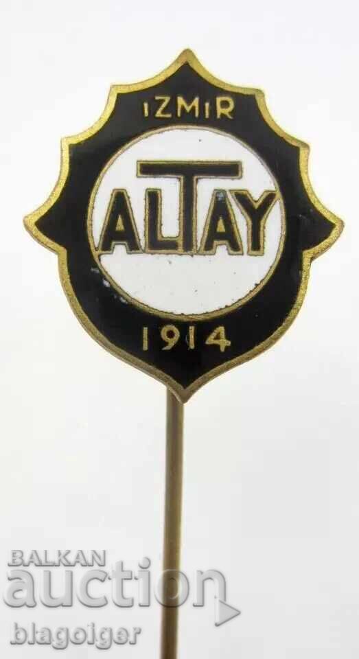 ФК АЛТАЙ ИЗМИР-СТАРА ЗНАЧКА-ЕМАЙЛ-ИЛИЯ ГРУЕВ с цена € 6.99 | 13.67 лв.