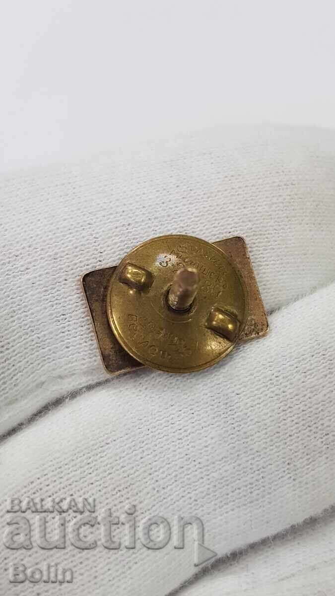 Παράδοση Σπάνιο βουλγαρικό βασιλικό σήμα, κονκάρδα, Αυτοκινήτου 1930-40 Παράδοση Σπάνιο βουλγαρικό βασιλικό σήμα, κονκάρδα, Αυτοκινήτου 1930-40