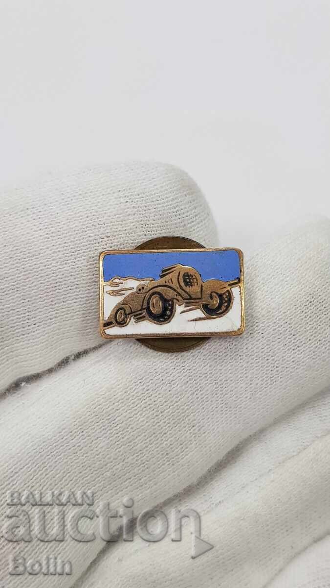 Σπάνιο βουλγαρικό βασιλικό σήμα, κονκάρδα, Αυτοκινήτου 1930-40 - 5 Σπάνιο βουλγαρικό βασιλικό σήμα, κονκάρδα, Αυτοκινήτου 1930-40 - 5