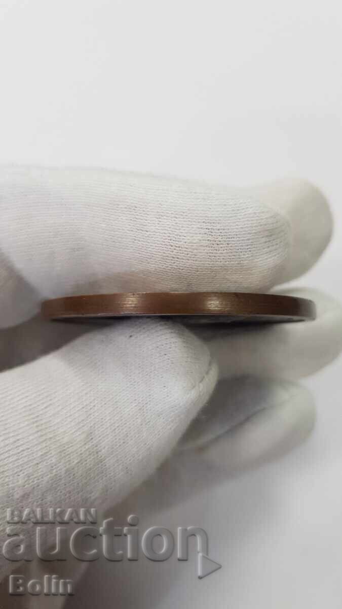 Τσαρικό Μετάλλιο Τραπέζης Αλέξανδρος Νέφσκι Μεγάλο Μέγεθος !!!! - 5 Τσαρικό Μετάλλιο Τραπέζης Αλέξανδρος Νέφσκι Μεγάλο Μέγεθος !!!! - 5