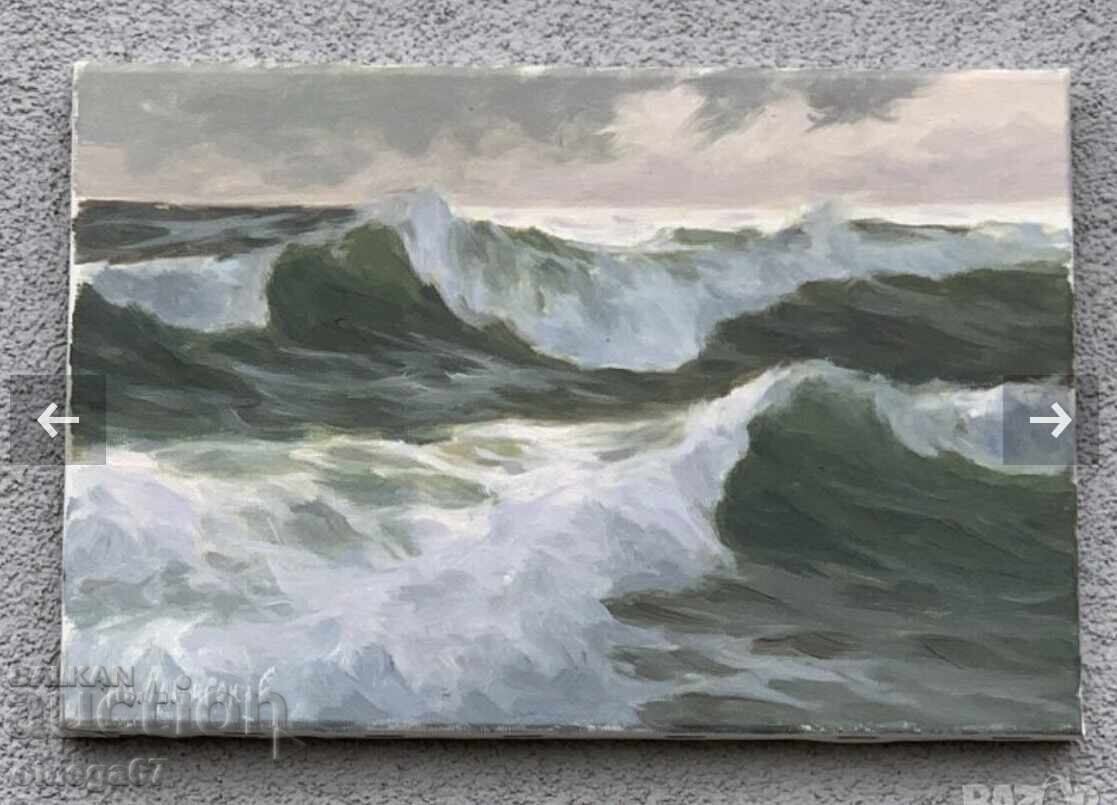 Доставка на Картина Бурно море от Анатолий Панагонов Доставка на Картина Бурно море от Анатолий Панагонов