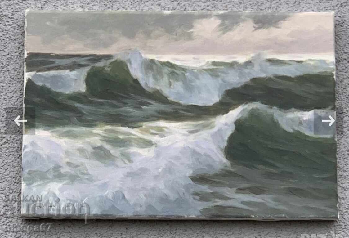 Картина Бурно море от Анатолий Панагонов Картина Бурно море от Анатолий Панагонов