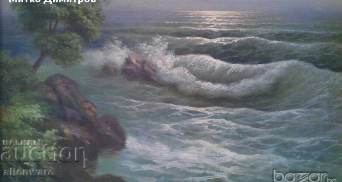 Παλιός πίνακας Θάλασσα του Γρηγόριου Λεμπέσκυ με τιμή € 850.00 | 1662.46 BGN