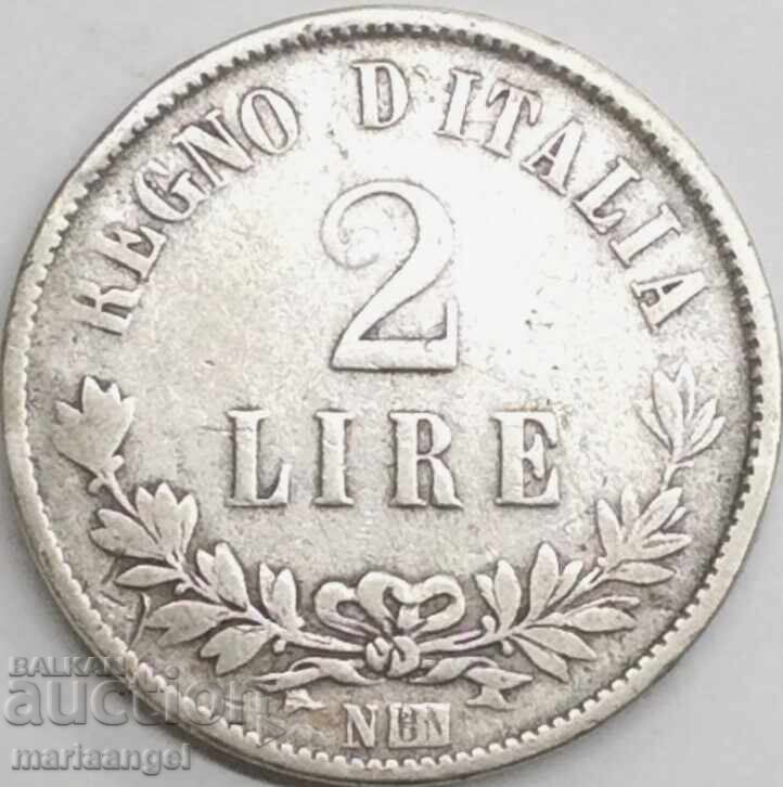 2 Lire 1863 N-Naples Italy "NUMBER" VALUE BN-Birmingham RARE - 7 2 Lire 1863 N-Naples Italy "NUMBER" VALUE BN-Birmingham RARE - 7