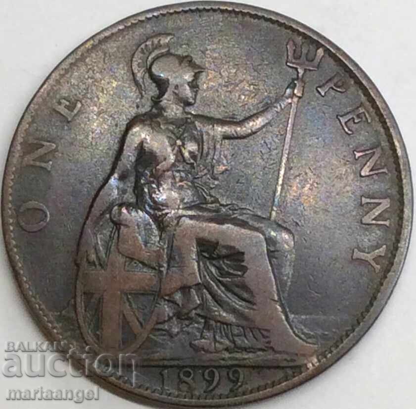 Μεγάλη Βρετανία 1 Penny 1899 Victoria 30mm Χάλκινο Μεγάλη Βρετανία 1 Penny 1899 Victoria 30mm Χάλκινο