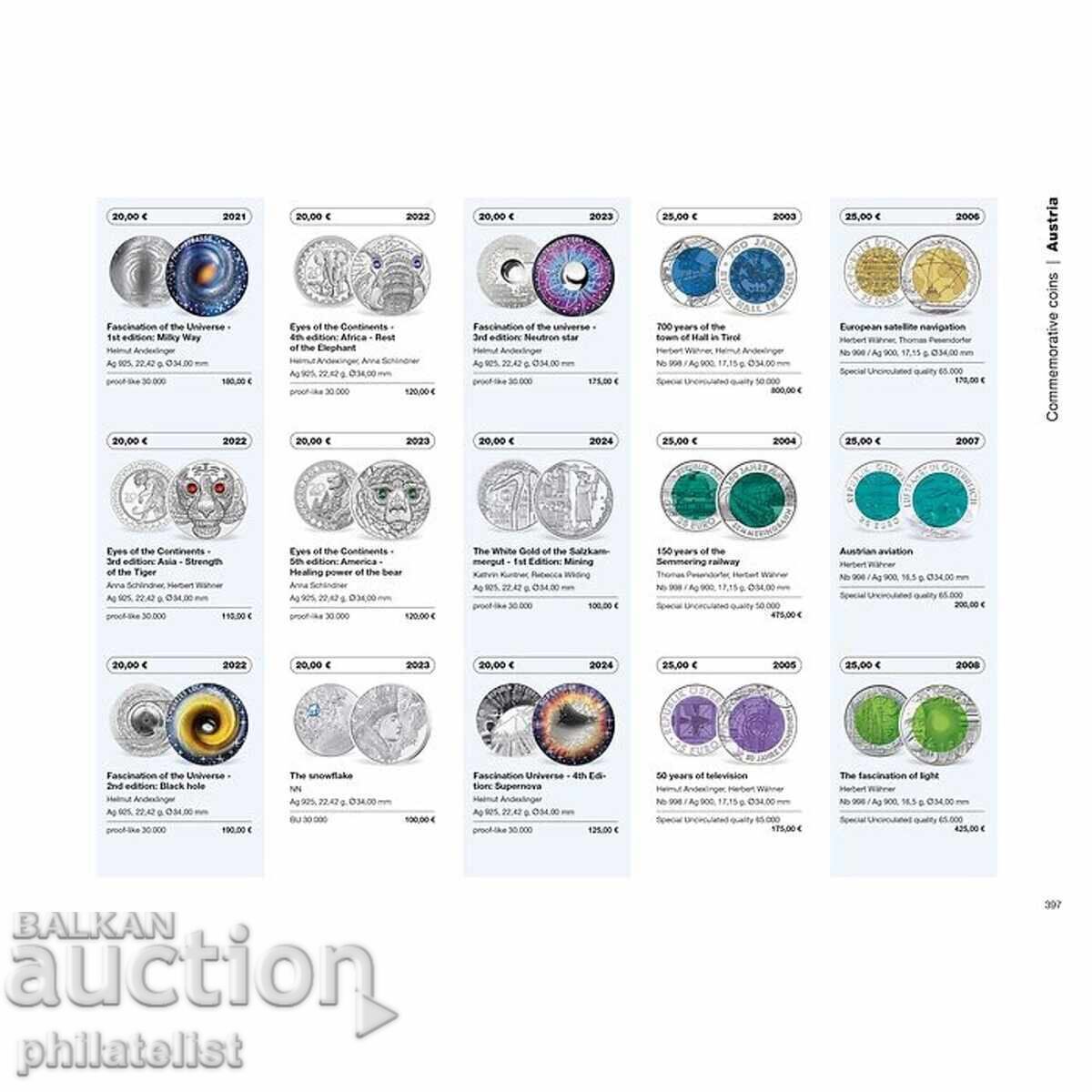 Leuchtturm - κατάλογος για ευρώ νομίσματα και χαρτονομίσματα 2026 /c - 5 Leuchtturm - κατάλογος για ευρώ νομίσματα και χαρτονομίσματα 2026 /c - 5