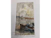 Картина Петър Ненов морски бряг