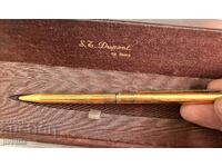 Сребърен химикал  Dupont  с проба 925 със златно покритие