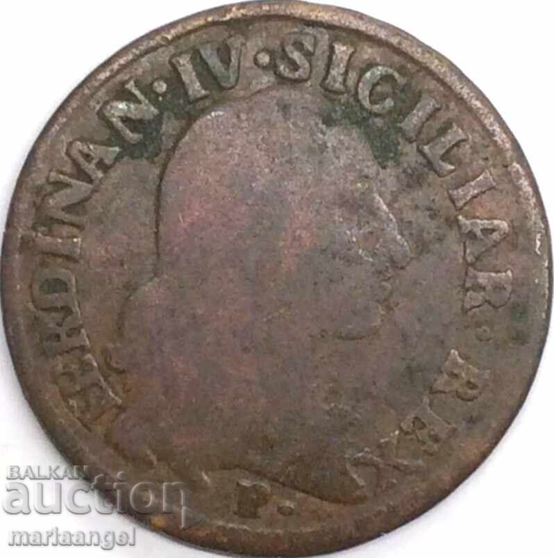 1 γρανο 12 καβάλι (άλογα) 1792 Ιταλία Νάπολη μεγάλο χαλκό με τιμή € 19.90 | 38.92 BGN