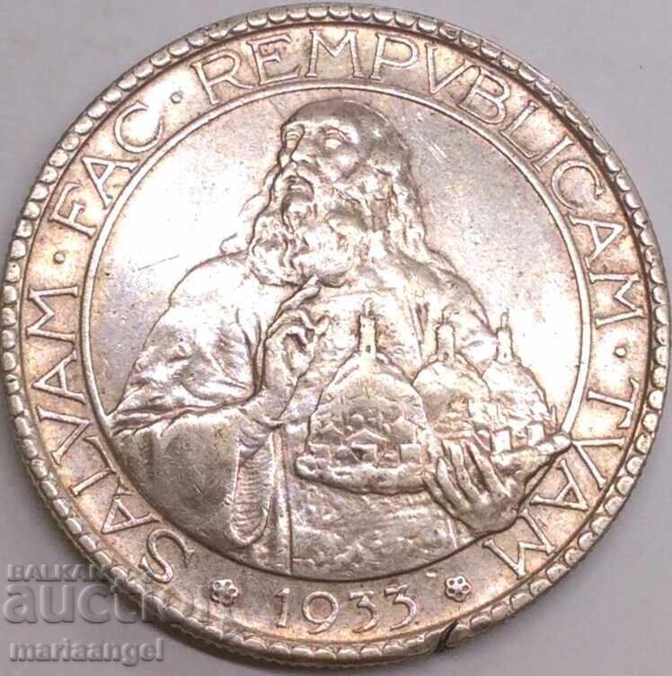 20 λίρες Σαν Μαρίνο 1933 ασήμι με τιμή € 108.00 | 211.23 BGN