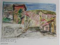 Картина Петър Ненов Велико Търново