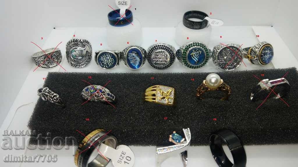 Inel din titan unisex de 8 mm - 5