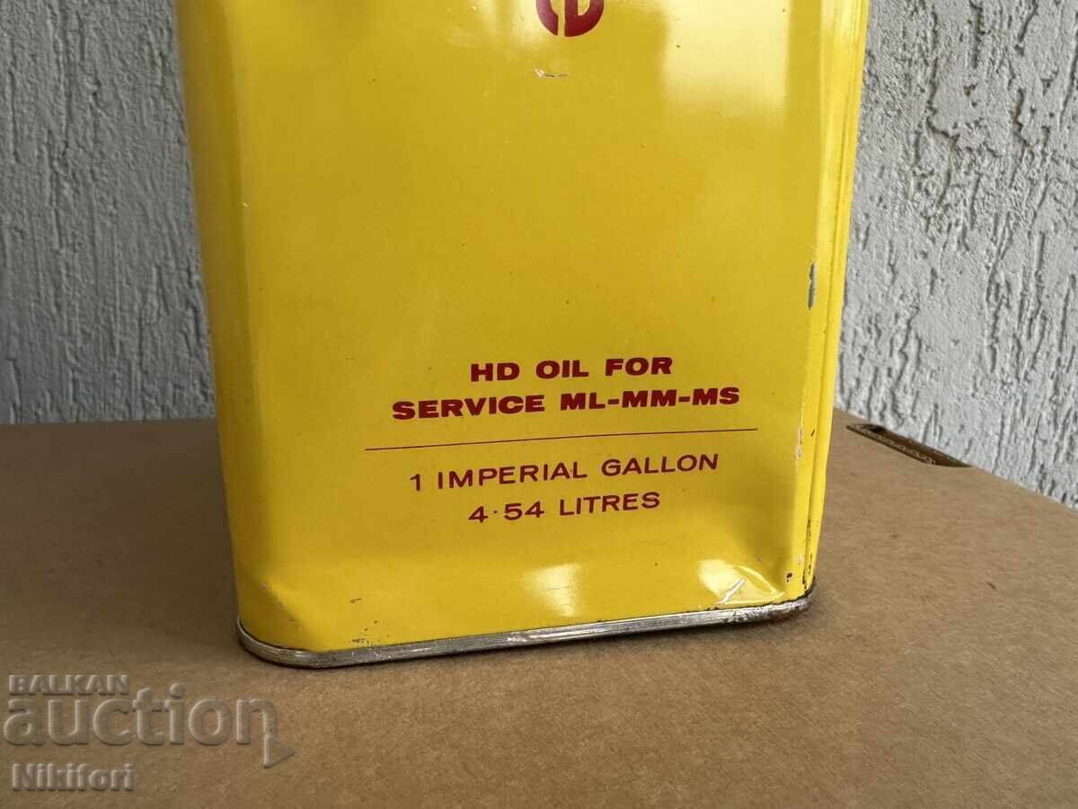 Livrarea Veche cutie de ulei Shell X-100 Multigrade