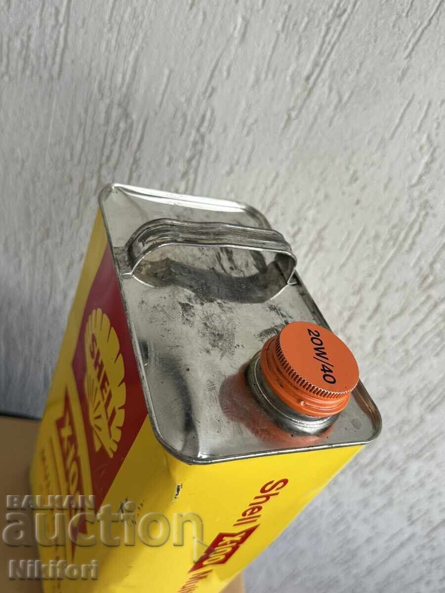 Veche cutie de ulei Shell X-100 Multigrade - 6
