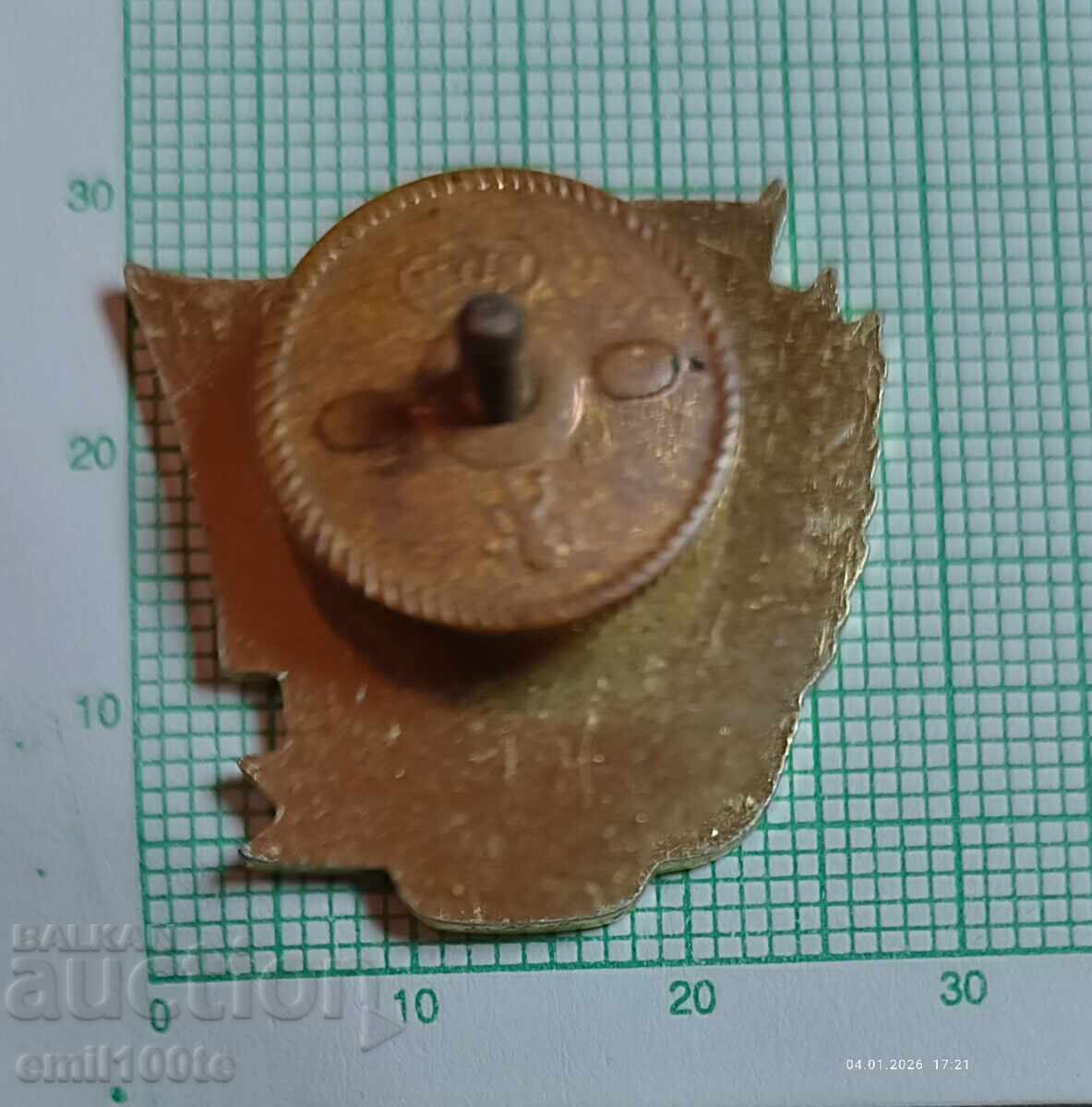 Badge - Excellent Builder MNO on screw - 5