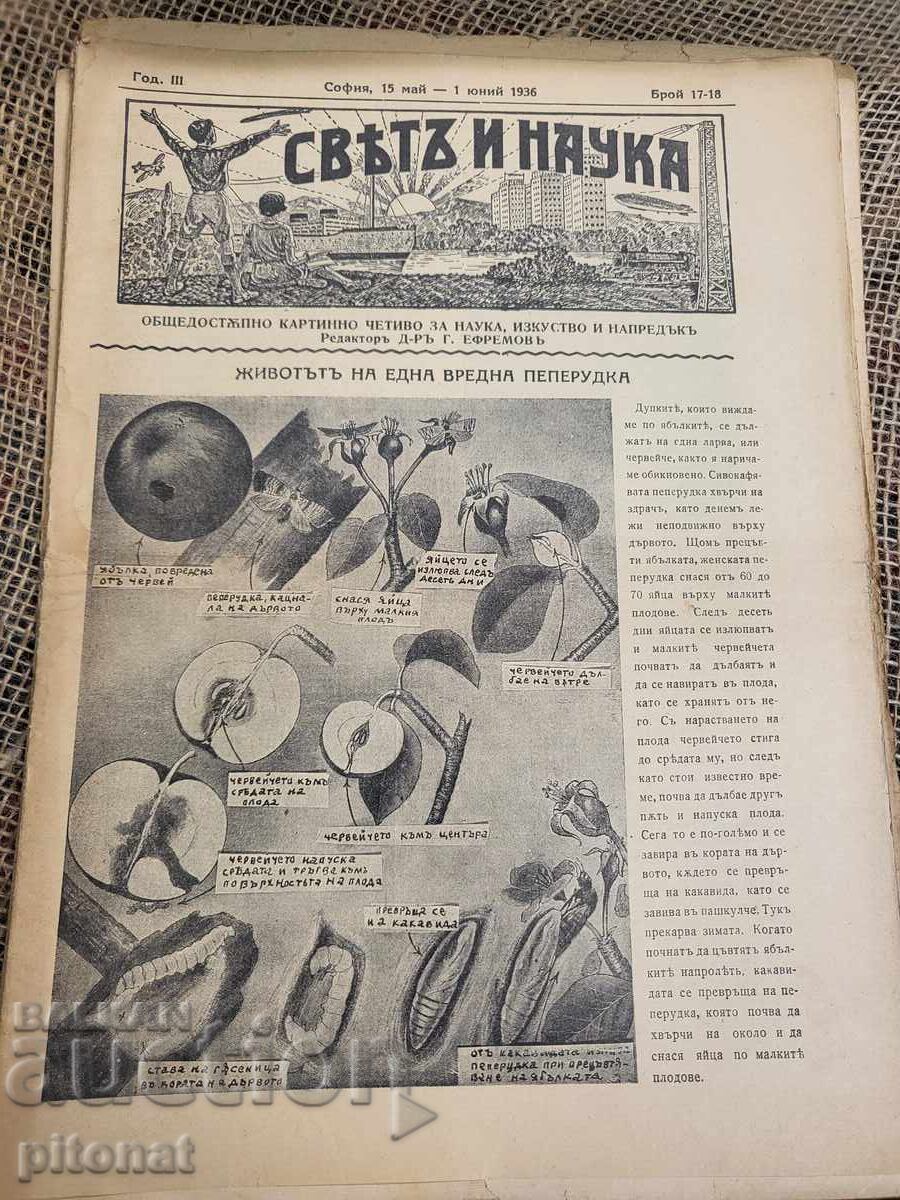 Свят и наука 1934-35 Царство България - 5 Свят и наука 1934-35 Царство България - 5