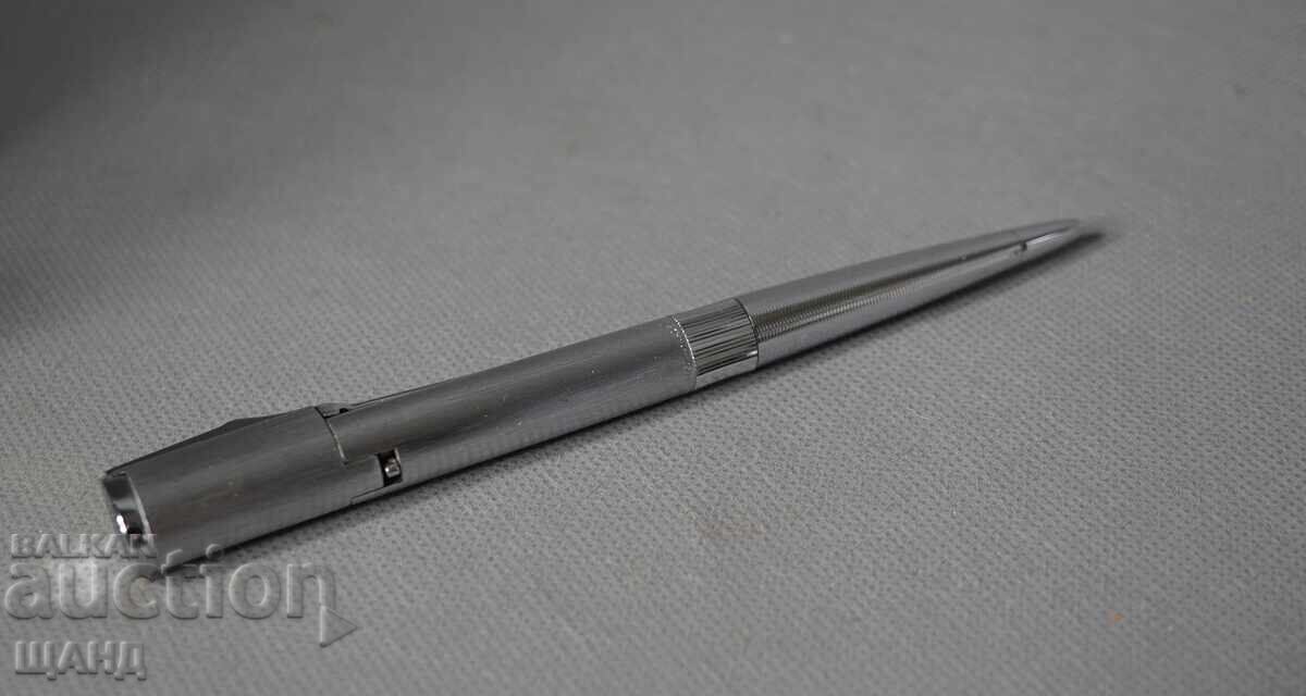 Livrarea RONSON VARACHEM Stilou-brichetă de lux vechi, cu cutie Livrarea RONSON VARACHEM Stilou-brichetă de lux vechi, cu cutie