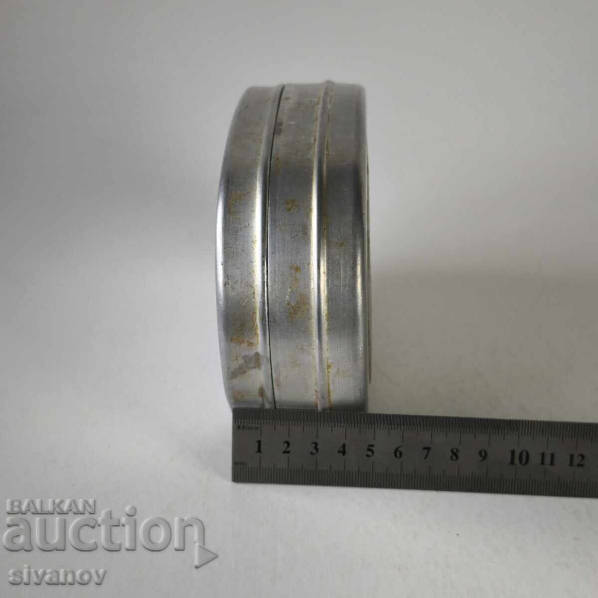 Стара алуминиева кутия за сандвичи ALUWA ГДР #6222 - 7 Стара алуминиева кутия за сандвичи ALUWA ГДР #6222 - 7