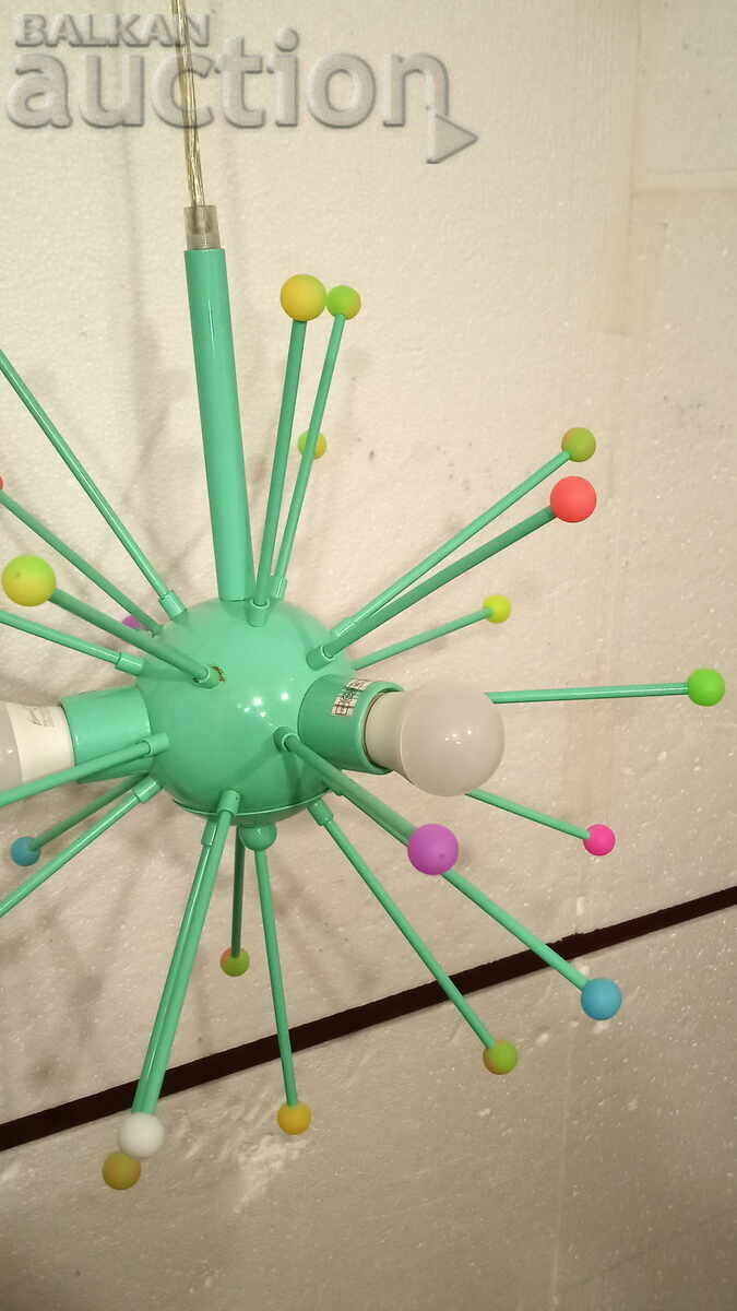 Абажур (полилей) - метален със светещи топчета с цена € 12.00 | 23.47 лв.