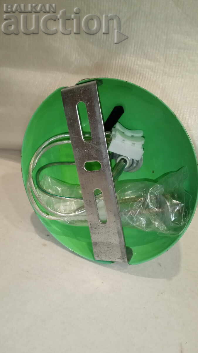 Абажур (полилей) - метален със светещи топчета - 7