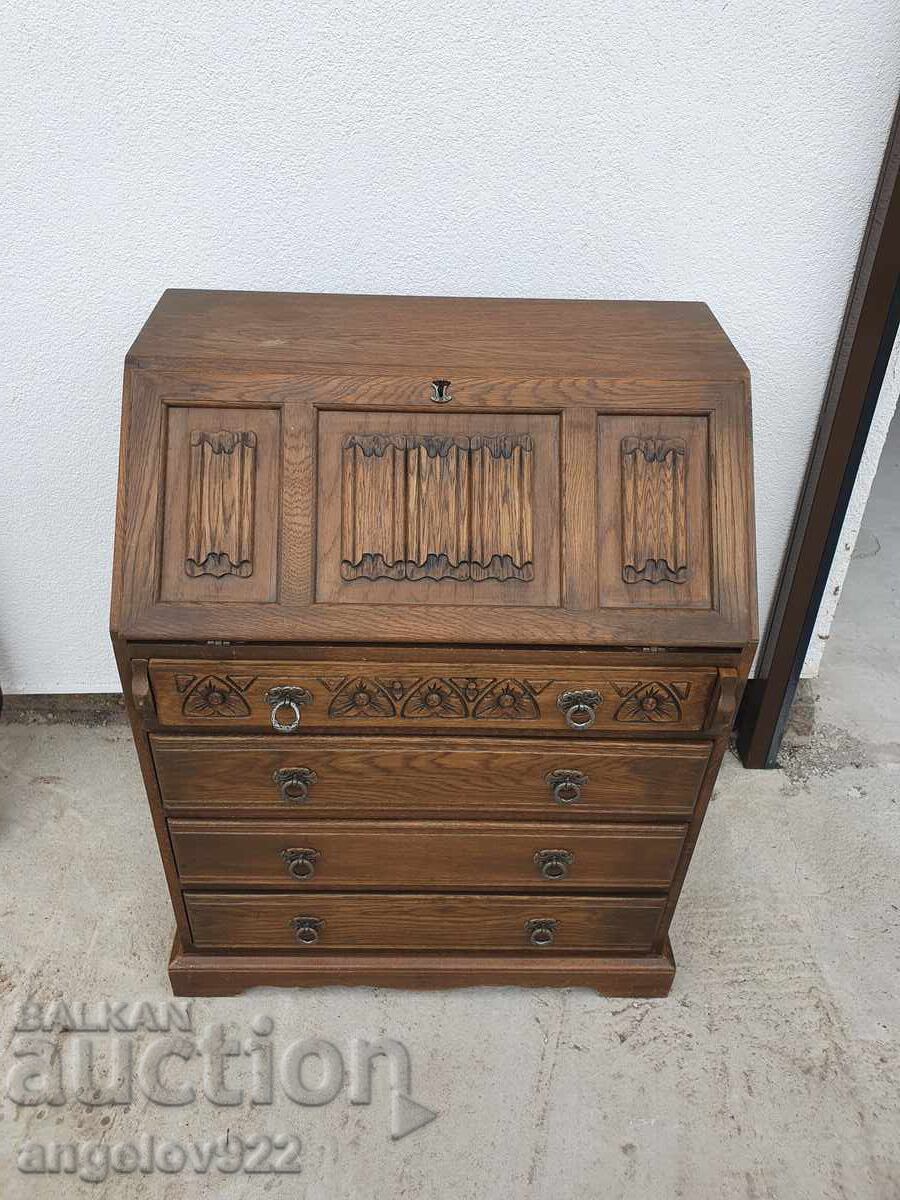 Beautiful vintage solid wood desk!!! - 6 Beautiful vintage solid wood desk!!! - 6