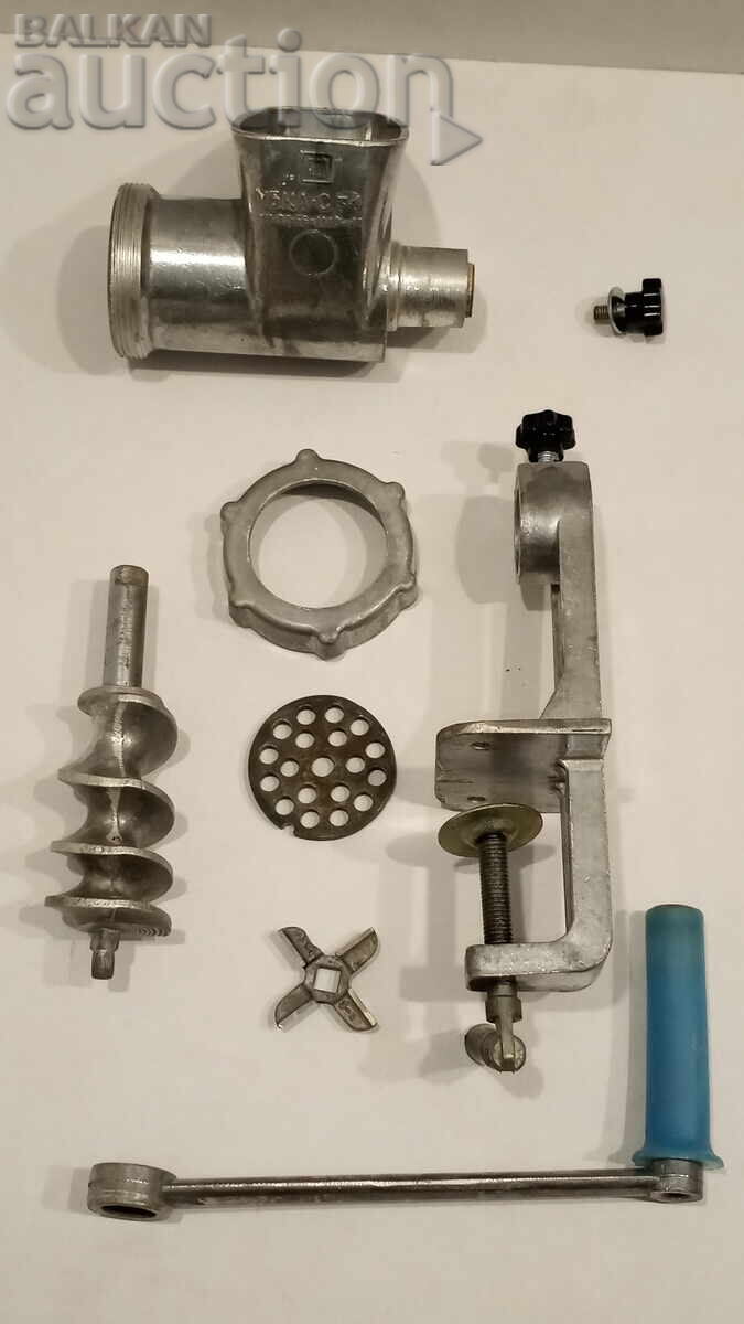 Mașină de tocat carne din aluminiu - 5