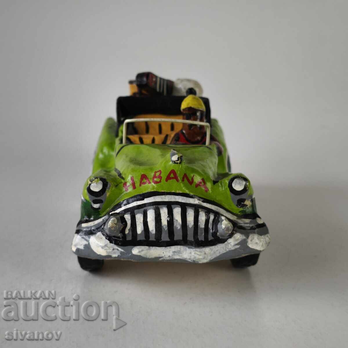 Δημοπρασία Παλιό ρετρό αυτοκίνητο από την Αβάνα Κούβα Παπιέ Μασέ #6223