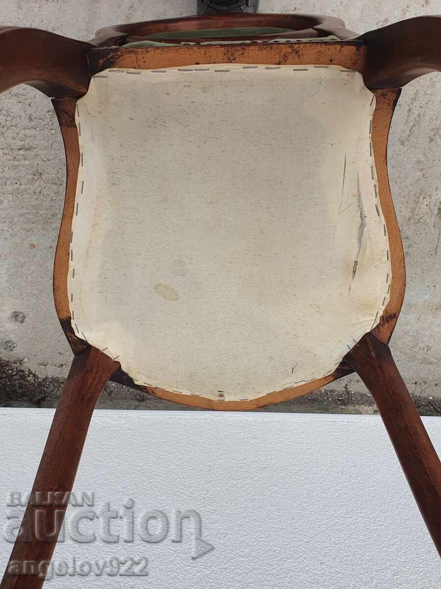 Όμορφη vintage καρέκλα από μασίφ ξύλο!!! - 6